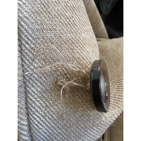 Paisley & Gray Mens XL Tan Soft Ribbed Knit Sport Coat Blazer Slim Fit *Flawed* - Picture 14 of 16